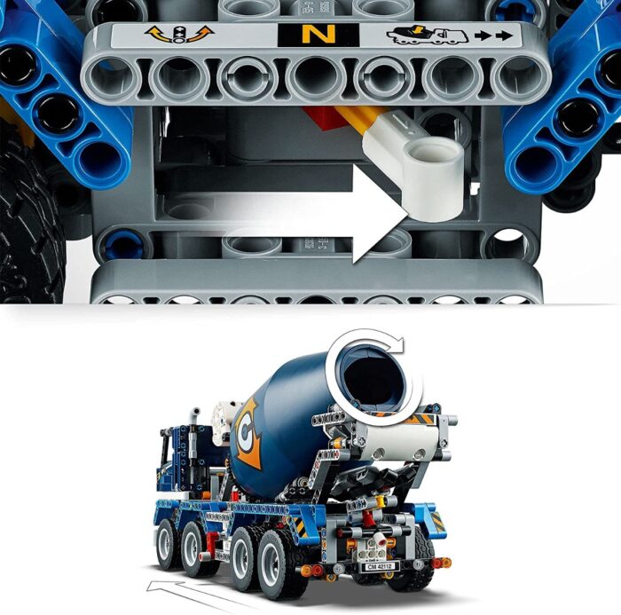LEGO Technic - Concrete Mixer Truck - Betoniera  -  42112 - immagine 3