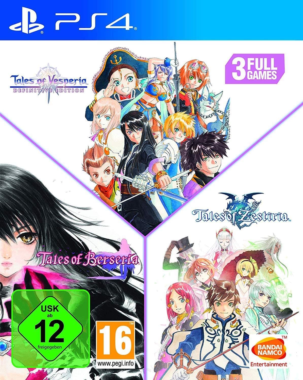 81jxvg9wrtl._ac_sl1500__9.jpg Tales of Vesperia Definitive Edition - Tales of Berseria - Tales of Zestiria - Trilogy (PS4) - immagine 1