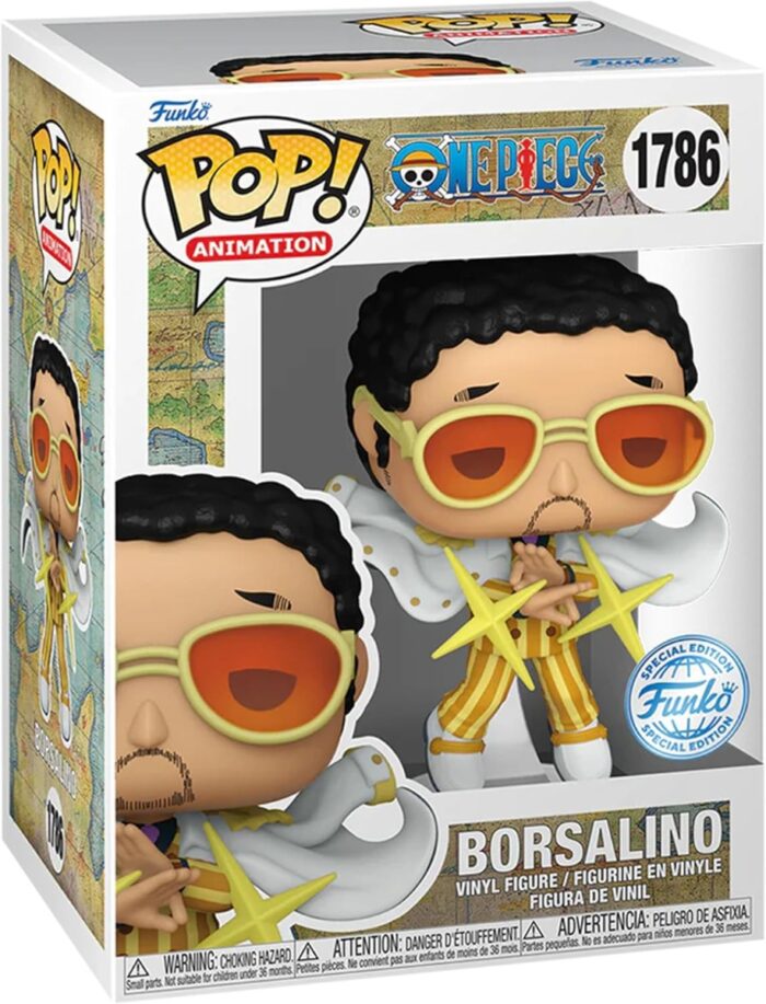 Funko Pop! Animation One Piece - Borsalino - 1786 - Special Edition - Vinyl Figure - immagine 2