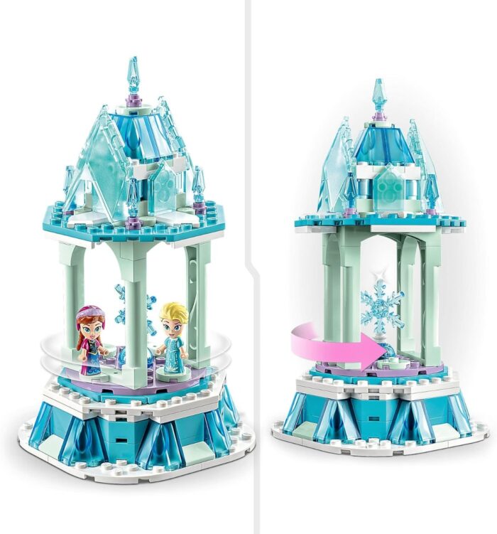 LEGO Disney Frozen - La Giostra Magica di Anna ed Elsa - 43218 - immagine 5