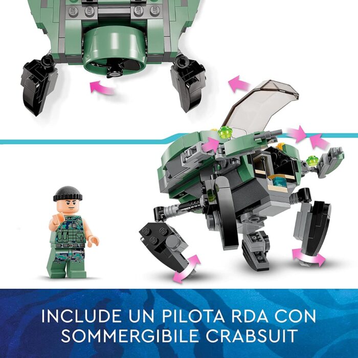 LEGO Avatar - Tulkun Payakan e Crabsuit - 75579 - immagine 2