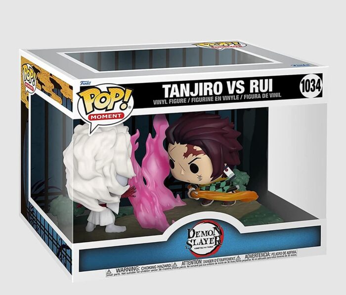 Funko Pop! Moment Demon Slayer -Tanjiro Vs Rui - 1034 - Vinyl Figure - immagine 2