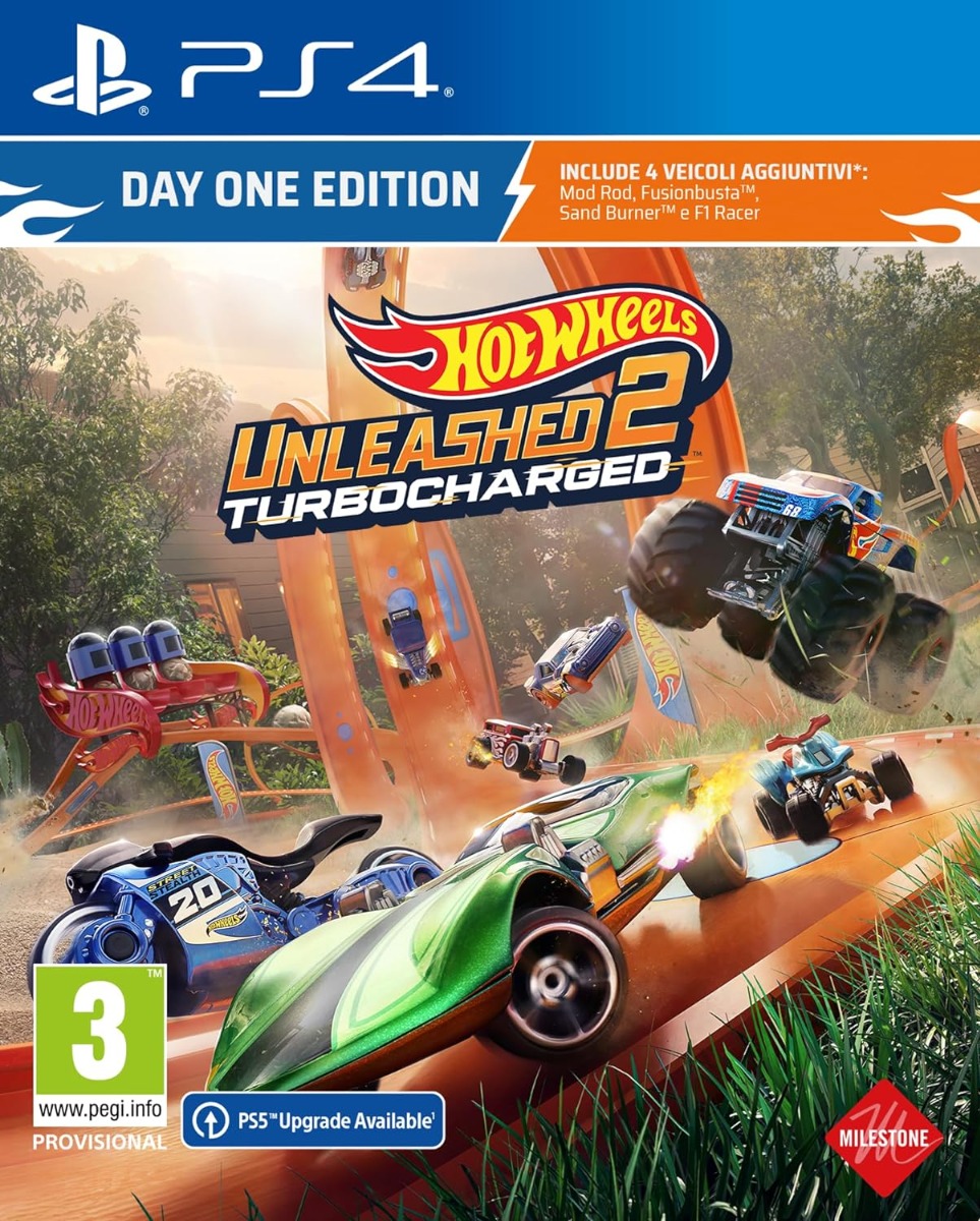 81li90jkk0l._ac_sl1500_.jpg Hot Wheels Unleashed 2 - Day One Edition (PS4) - immagine 1