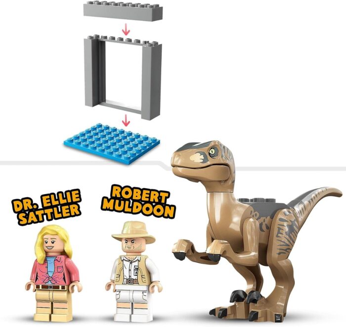 LEGO Jurassic Park - La Fuga del Velociraptor - 76957 - immagine 3