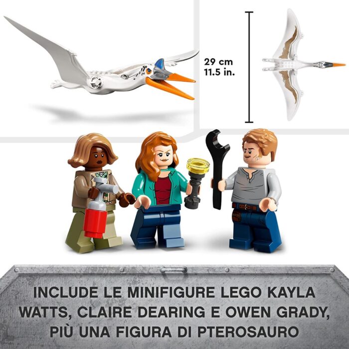 LEGO Jurassic World Dominion - Quetzalcoatlus agguato aereo - 76947 - immagine 3