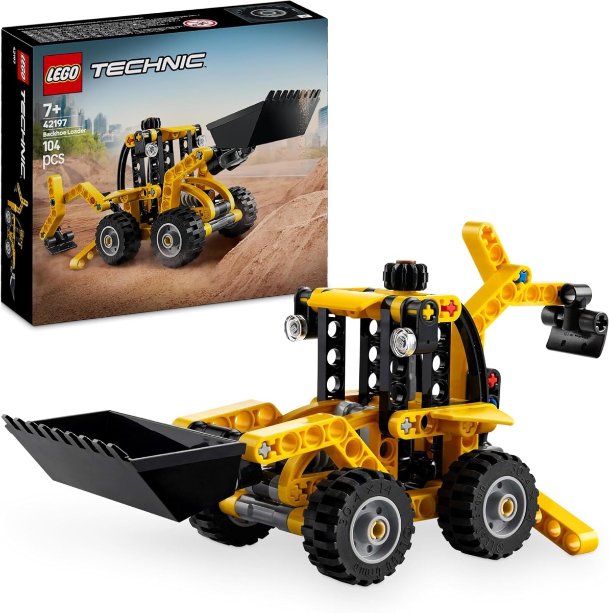 81nthufd1cl._ac_sl1500_.jpg LEGO Technic - Scavatrice a Cucchiaia Rovescia - 42197 - immagine 1