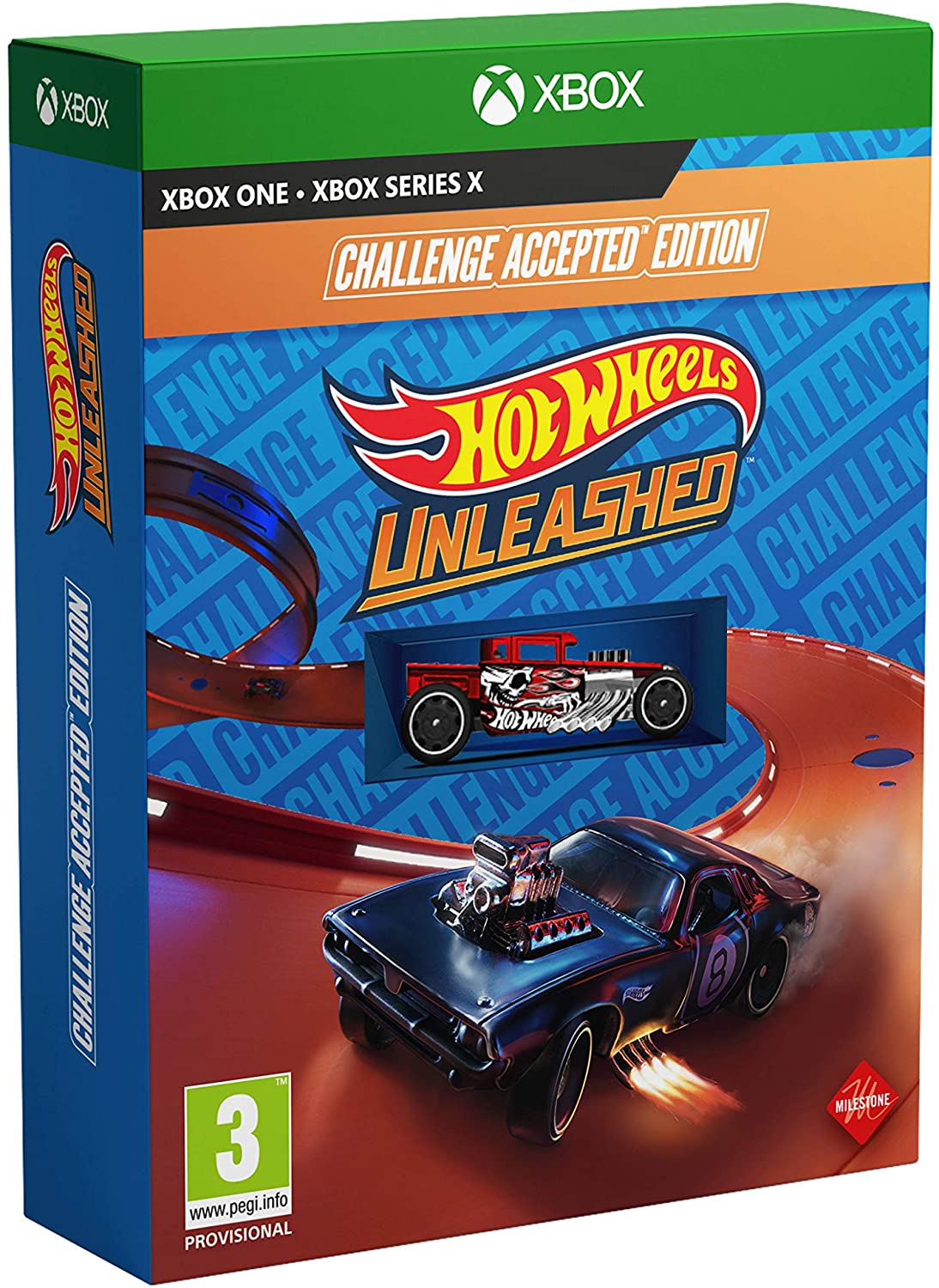 81ojwvyqywl._ac_sl1500__6.jpg Hot Wheels Unleashed - Challenge Accepted Edition + Bonus OMAGGIO! (Xbox One) (Xbox Series X) - immagine 1