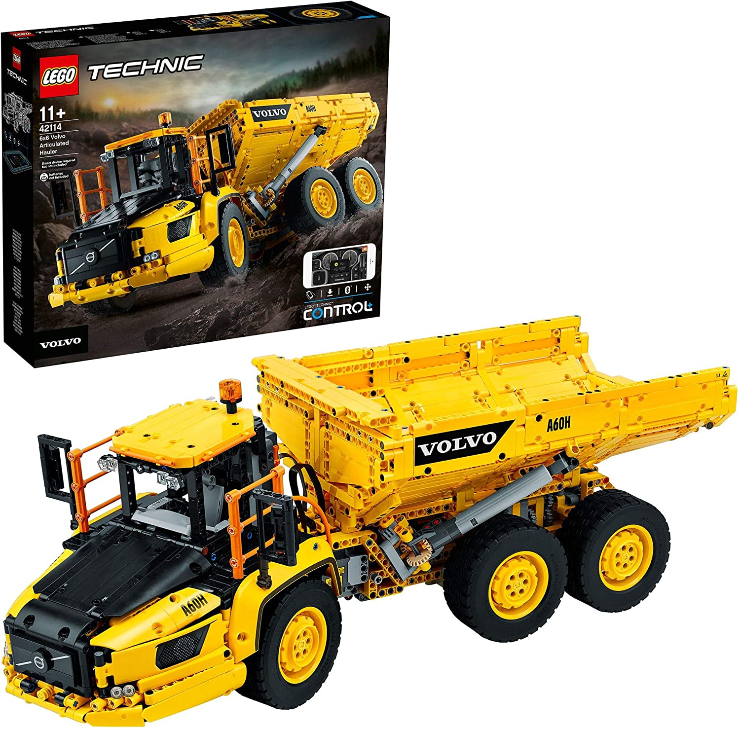 81oq6edmgxl._ac_sl1500__7.jpg LEGO Technic - 6x6 Volvo - Camion Articolato - 42114 - immagine 1