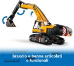 LEGO City - Escavatore da Cantiere Giallo - 60420 - immagine 2