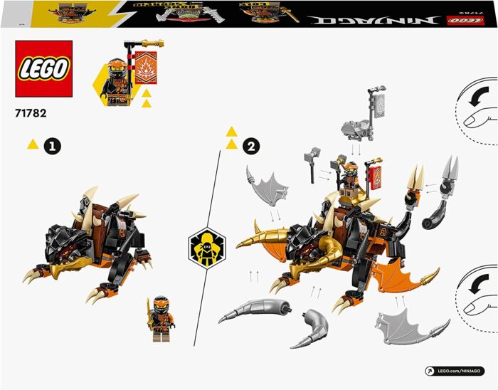 LEGO Ninjago - Drago di Terra di Cole - EVOLUTION - 71782 - immagine 2