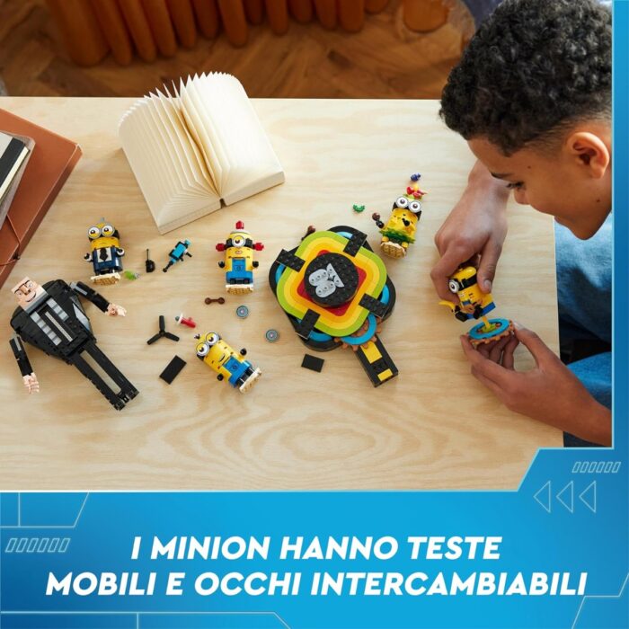 LEGO Cattivissimo Me - Gru e Minions in mattoncini - 75582 - immagine 5