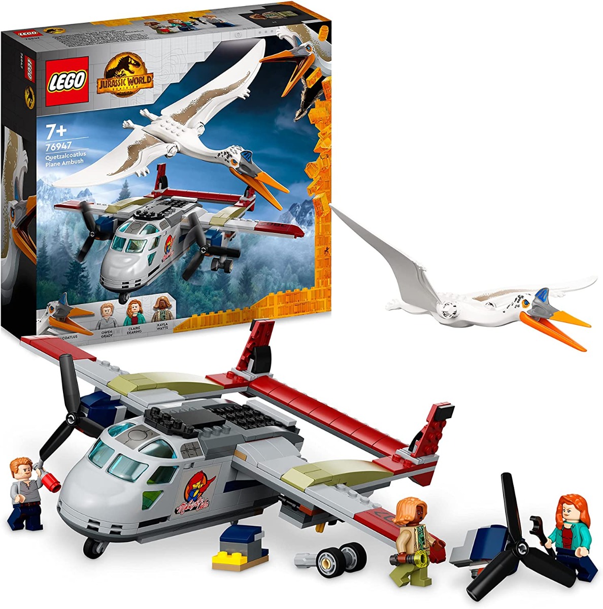 81prt4mt7ol._ac_sl1500_.jpg LEGO Jurassic World Dominion - Quetzalcoatlus agguato aereo - 76947 - immagine 1
