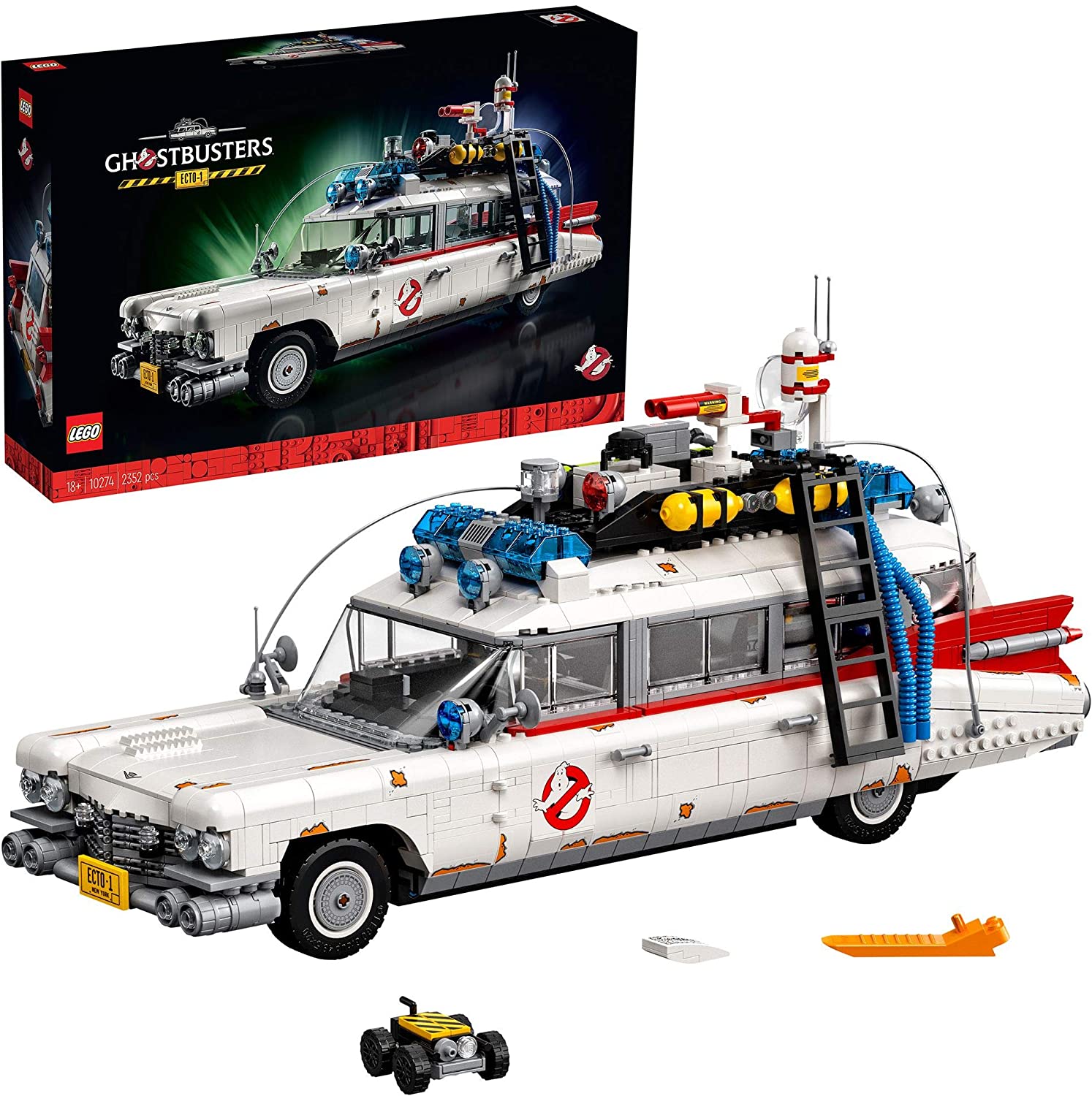 81qlgefzmxl._ac_sl1500__7.jpg LEGO Creator - Expert ECTO-1 Ghostbusters - Macchina - 10274 - immagine 1