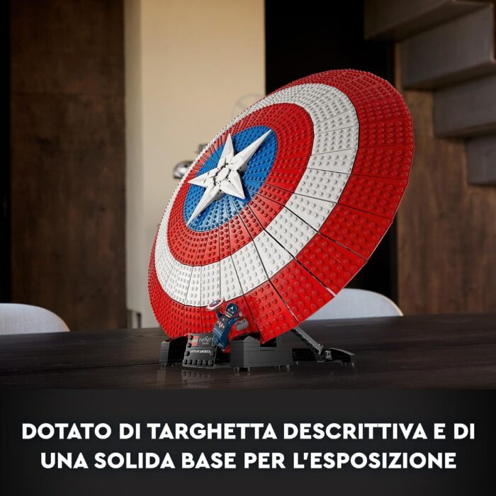 LEGO Marvel - Lo scudo di Captain America - 76262 - immagine 4