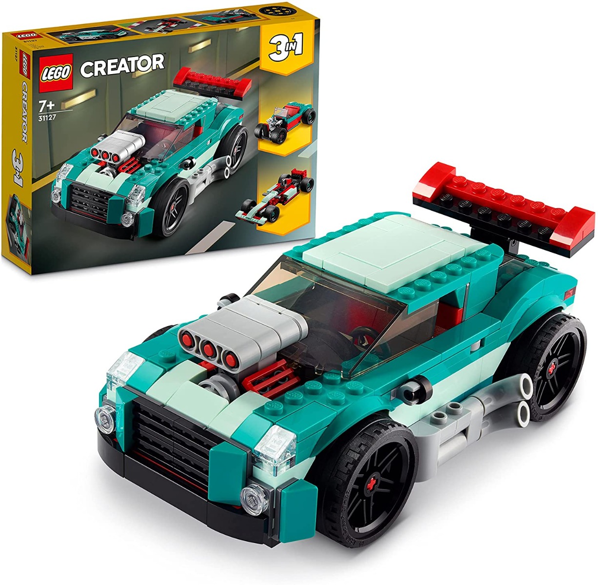 81qp8obx2nl._ac_sl1500_.jpg LEGO Creator - Street Racer- 31127 - immagine 1