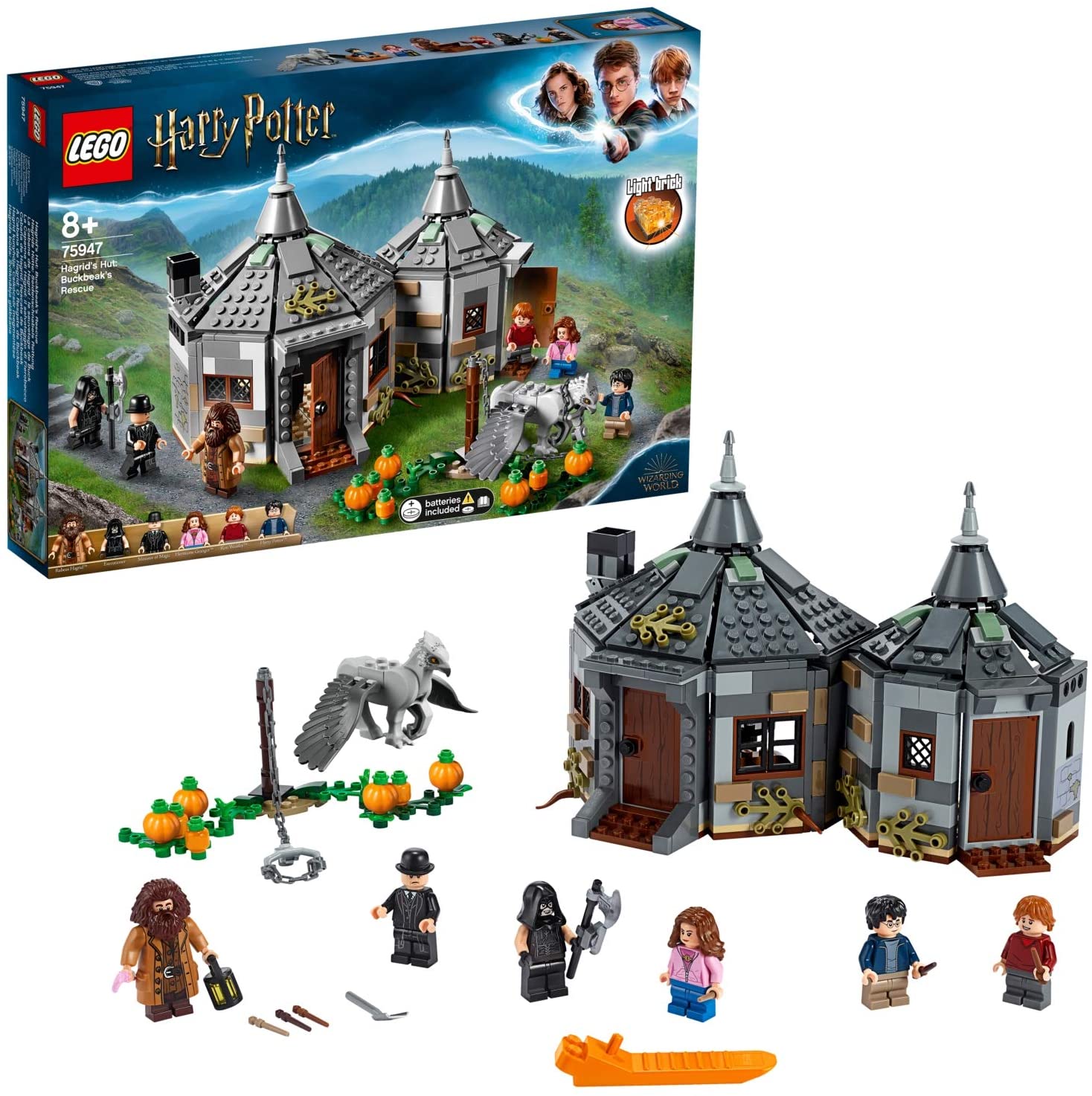 81qrol2d2el._ac_sl1500__7.jpg LEGO Harry Potter - La Capanna di Hagrid - Il Salvataggio di Fierobecco - 75947 - immagine 1