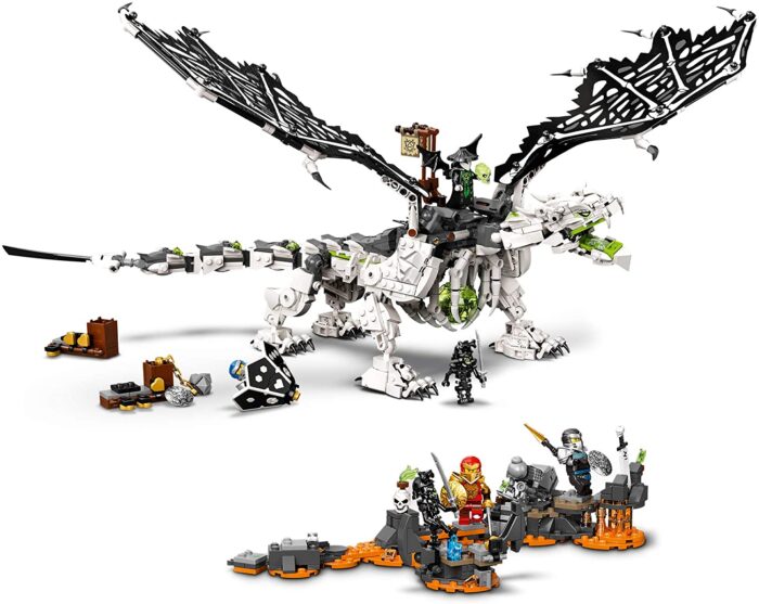 LEGO Ninjago - Drago dello Stregone Teschio - 71721 - immagine 6