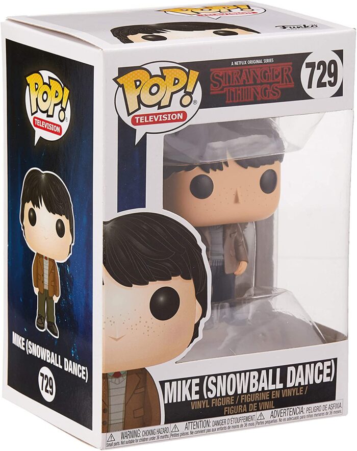 Funko Pop! Television Stranger Things - Mike (Snowball Dance) - 729 - Vinyl Figure - immagine 4