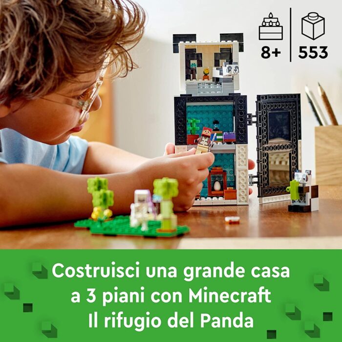 LEGO Minecraft - Il Rifugio del Panda - 21245 - immagine 2