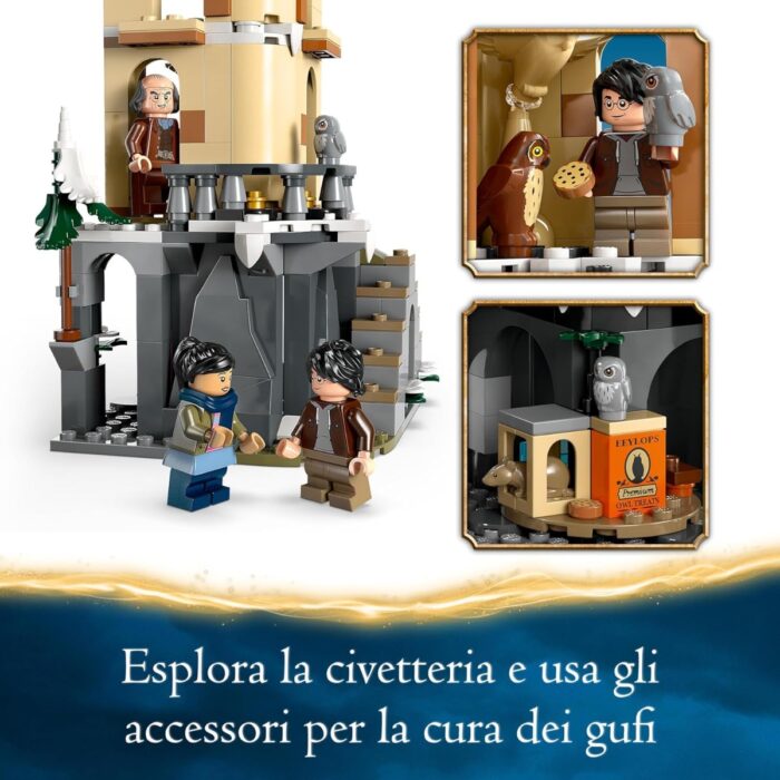 LEGO Harry Potter - Guferia del Castello di Hogwarts - 76430 - immagine 2