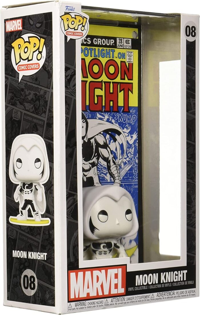Funko Pop! Comic Covers - Marvel Moon Knight - 08 - Vinyl Figure - immagine 2