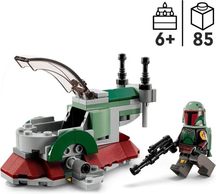 LEGO Star Wars - Astronave di Boba Fett Microfighter - 75344 - immagine 3