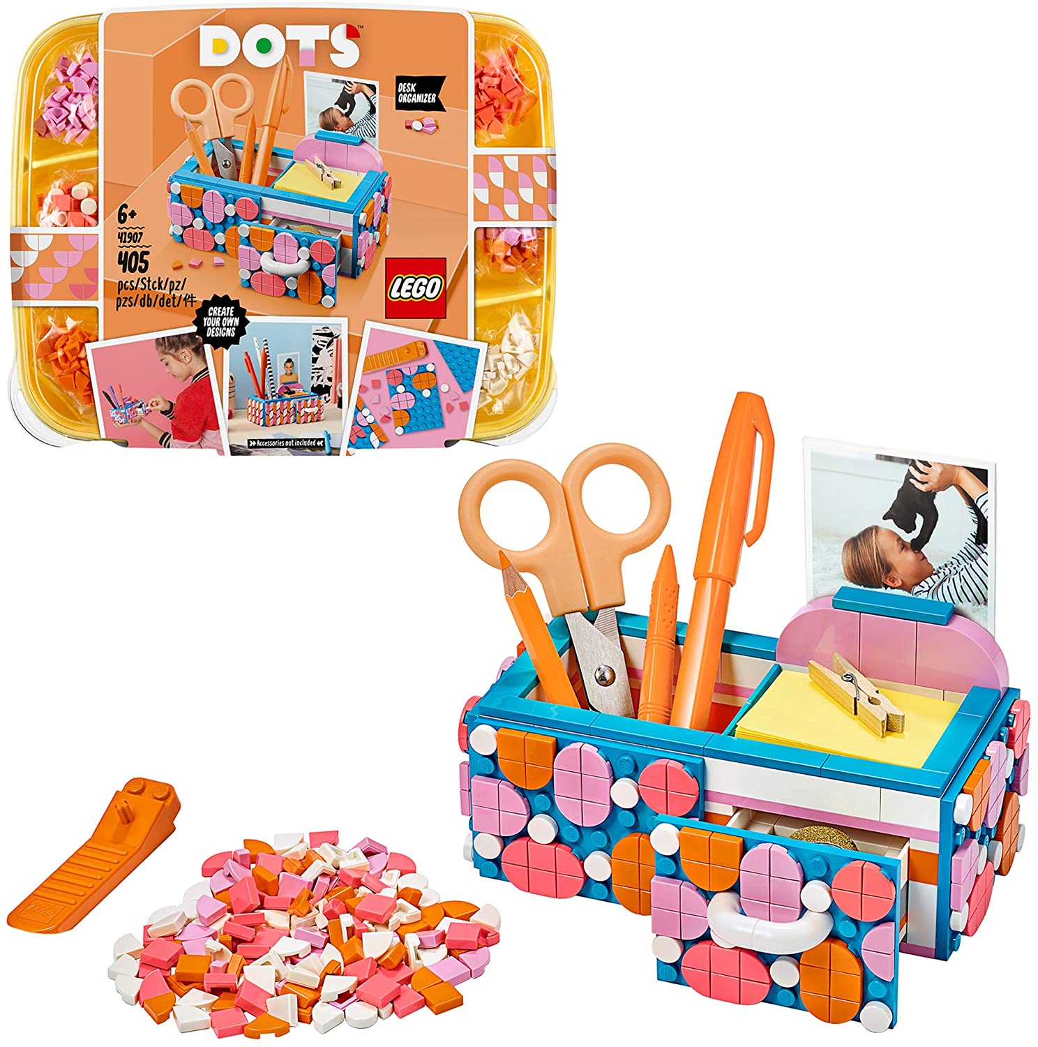 81urlkv_cll._ac_sl1500__7.jpg LEGO Dots - Portaoggetti da scrivania - 41907 - immagine 1