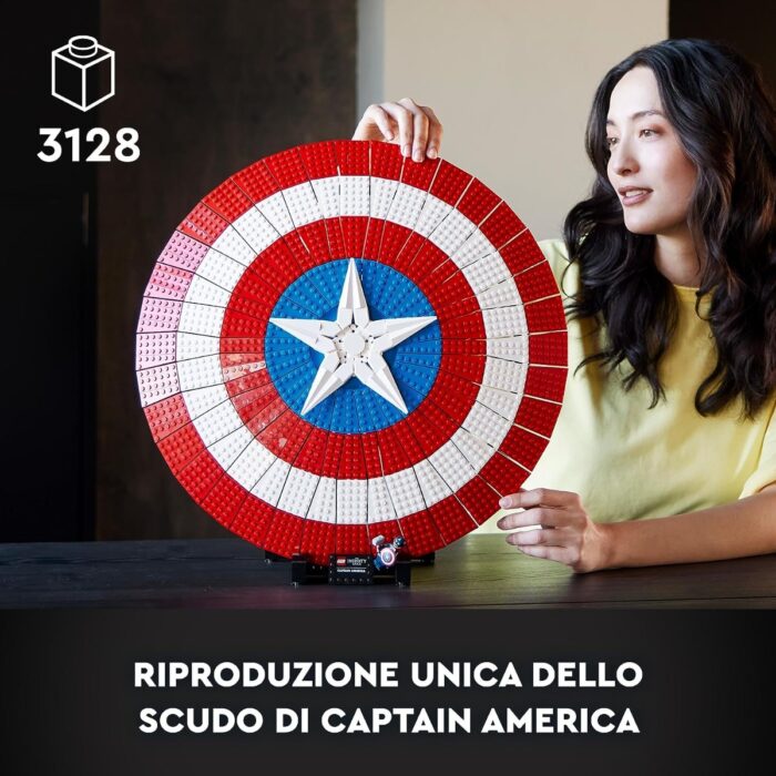 LEGO Marvel - Lo scudo di Captain America - 76262 - immagine 5