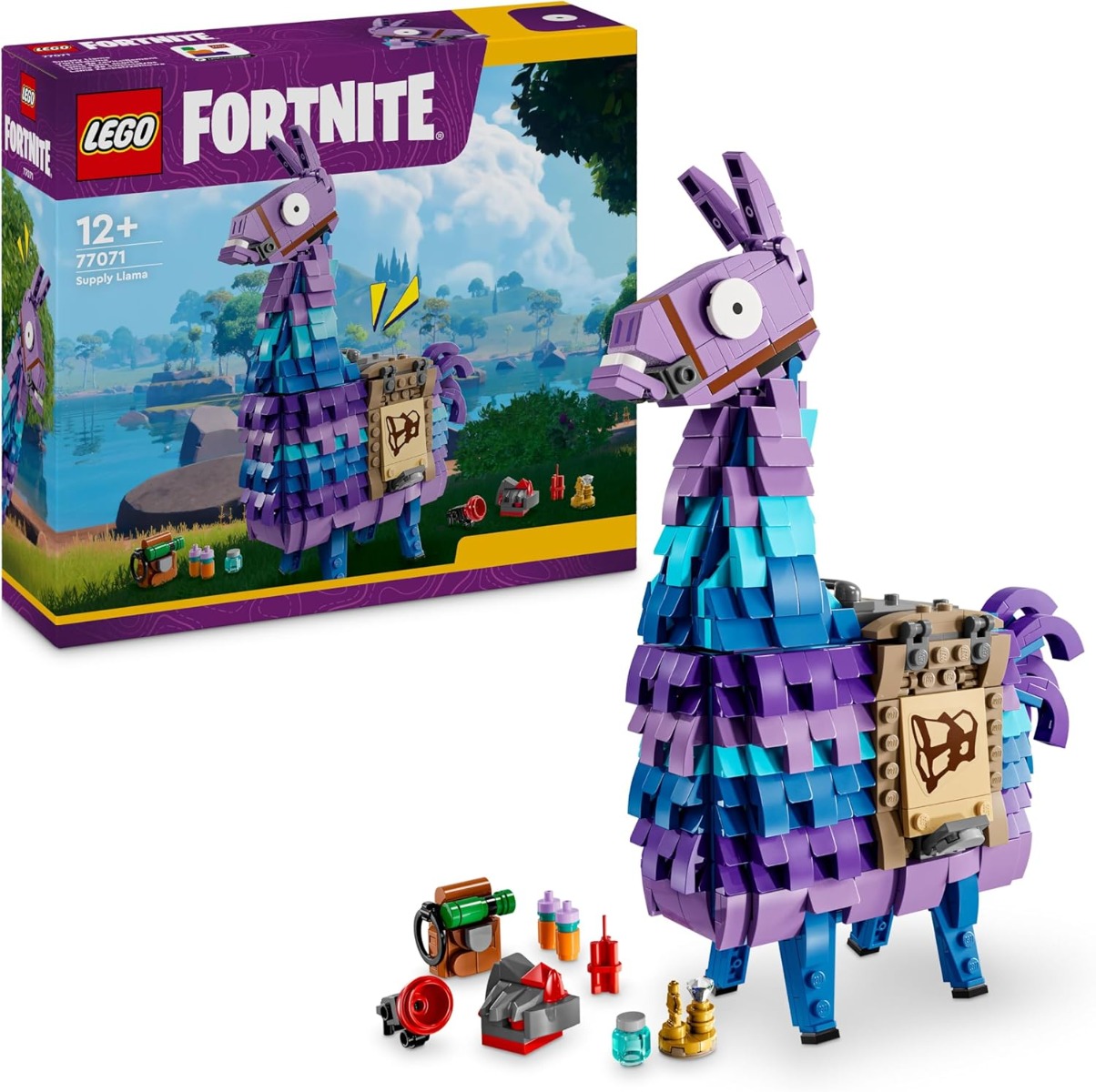 81w8gceeo8l._ac_sl1500_.jpg LEGO Fortnite Lama delle Scorte - 77071 - immagine 1
