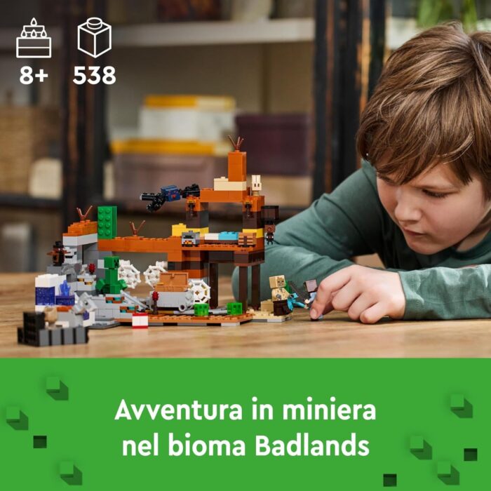 LEGO Minecraft - La Miniera delle Badlands - 21263 - immagine 2