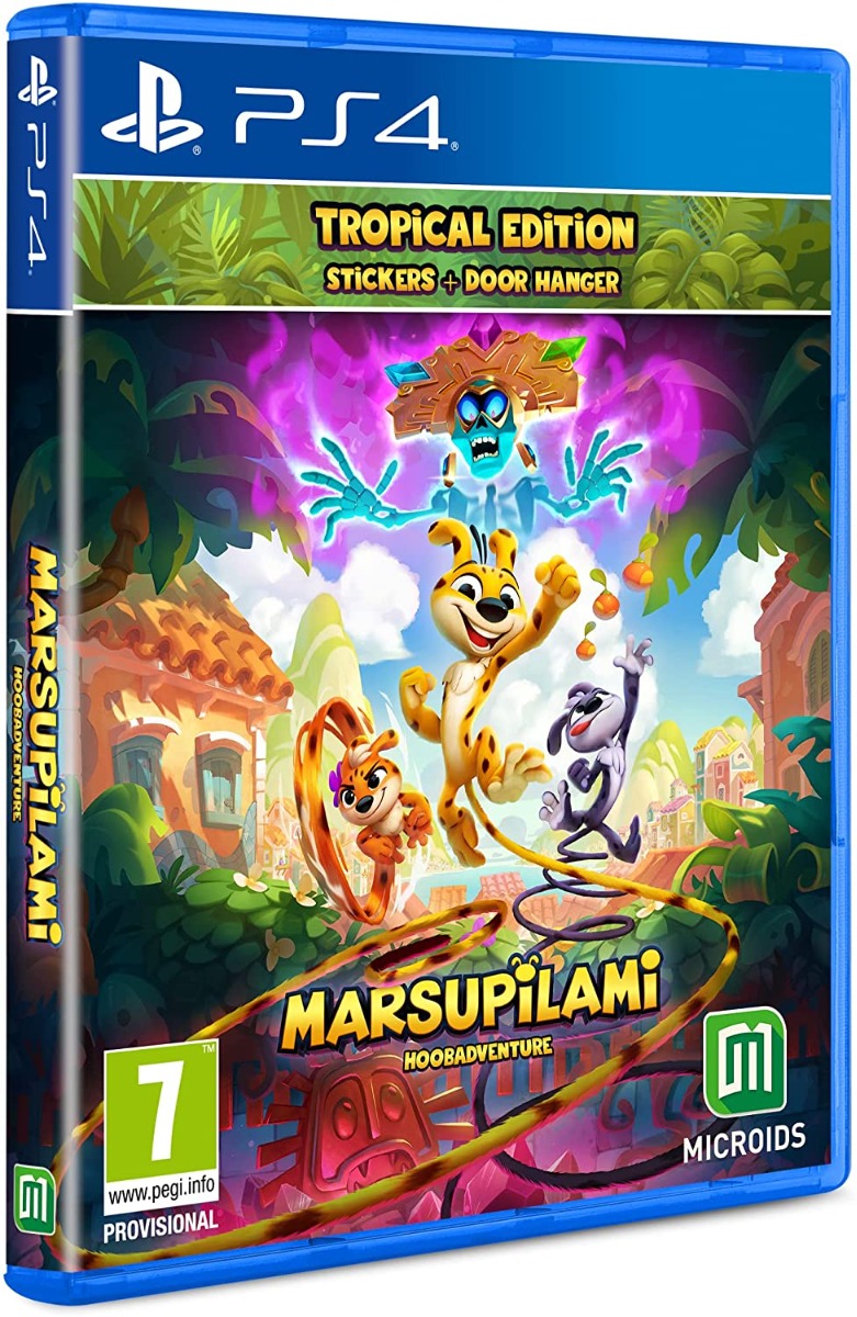 81xsjb7q1dl._ac_sl1500_.jpg Marsupilami Hoobadventur - Tropical Edition (PS4) - immagine 1