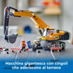 LEGO City - Escavatore da Cantiere Giallo - 60420 - immagine 4
