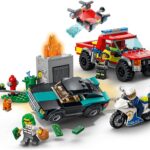 LEGO City - Soccorso Antincendio e Inseguimento della Polizia - 60319