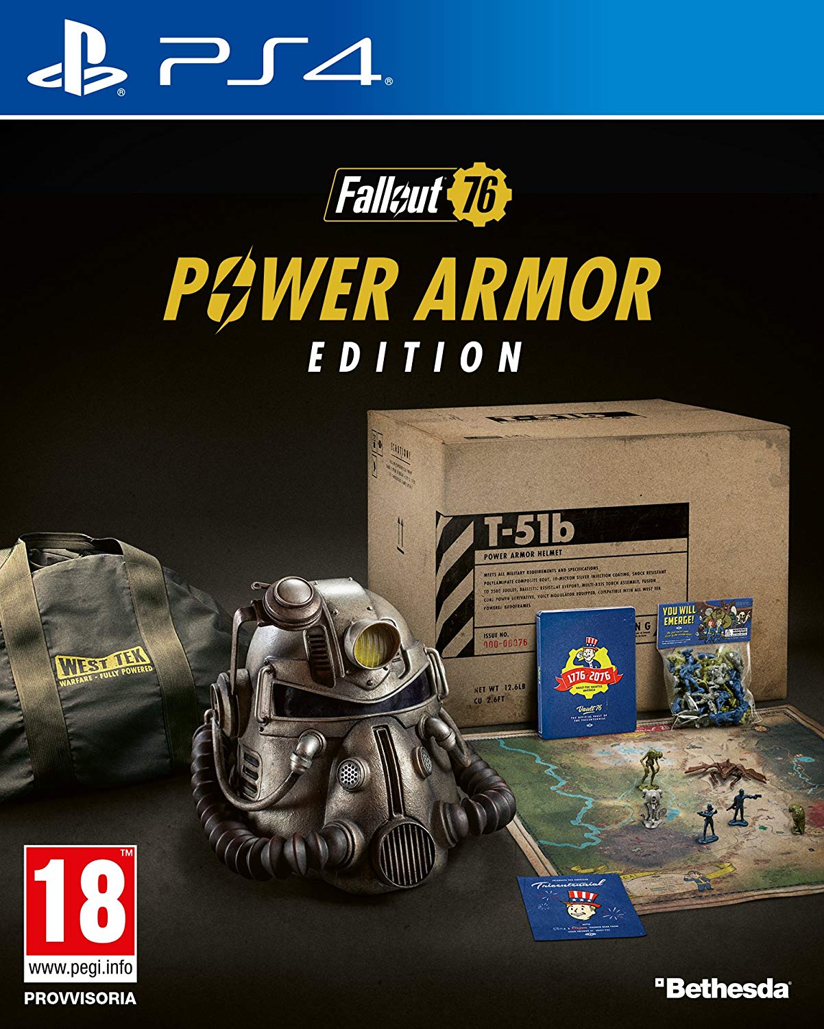 81ztlwfcvol._sl1500__9.jpg Fallout 76 - T-51b Power Armor Edition (PS4) - immagine 1