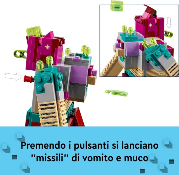 LEGO Minecraft Legends - Resa dei conti con il Divoratore - 21257 - immagine 2