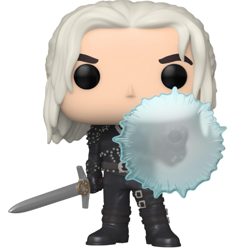 9.3.png Funko Pop! Television - The Witcher - Geralt - 1317 - Vinyl Figure - immagine 1