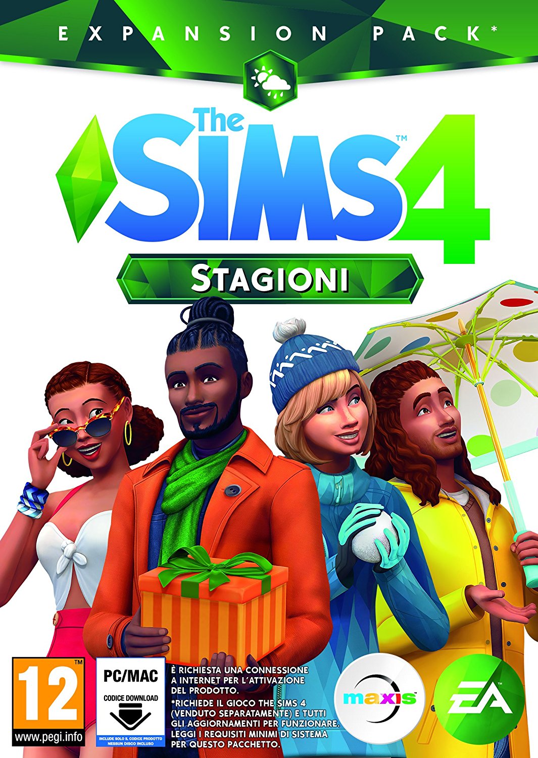 913hljgcohl._sl1500__7.jpg The Sims 4 - Espansione Stagioni (PC) - immagine 1