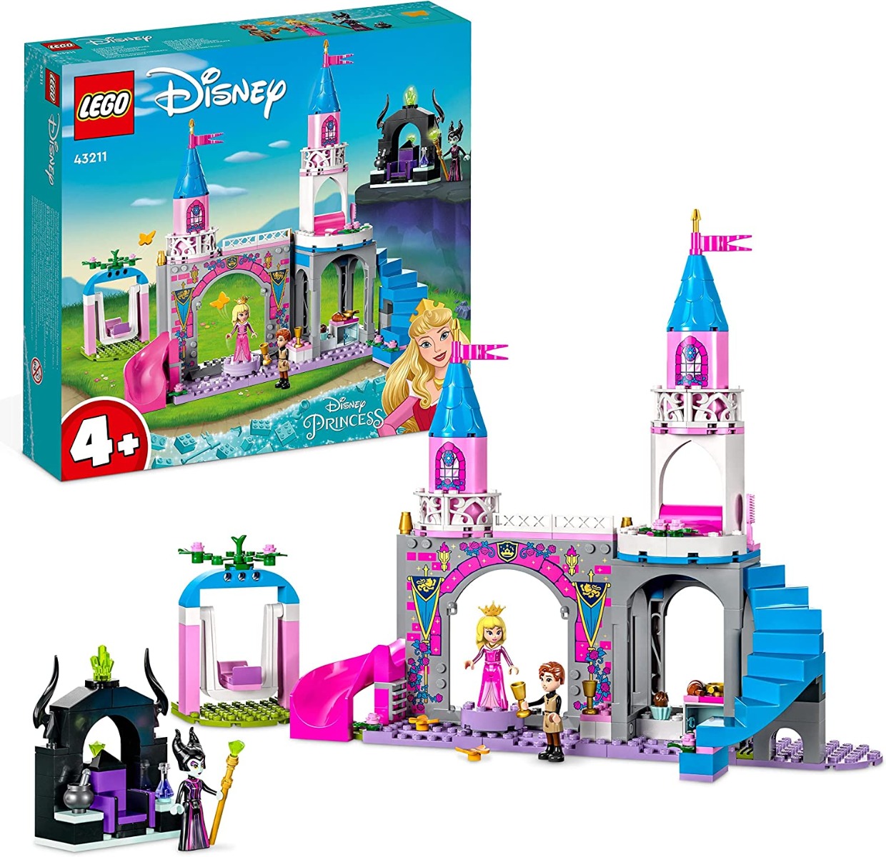 9171n4yk_tl._ac_sl1500_.jpg LEGO Disney Princess - Il Castello di Aurora - 43211 - immagine 1