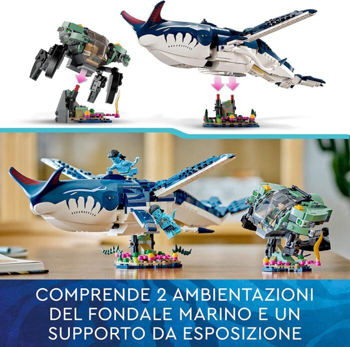 LEGO Avatar - Tulkun Payakan e Crabsuit - 75579 - immagine 5