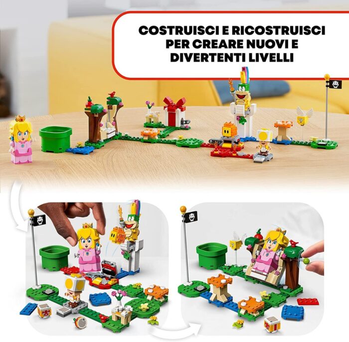 LEGO Super Mario - Starter Pack Avventure di Peach - 71403 - immagine 6