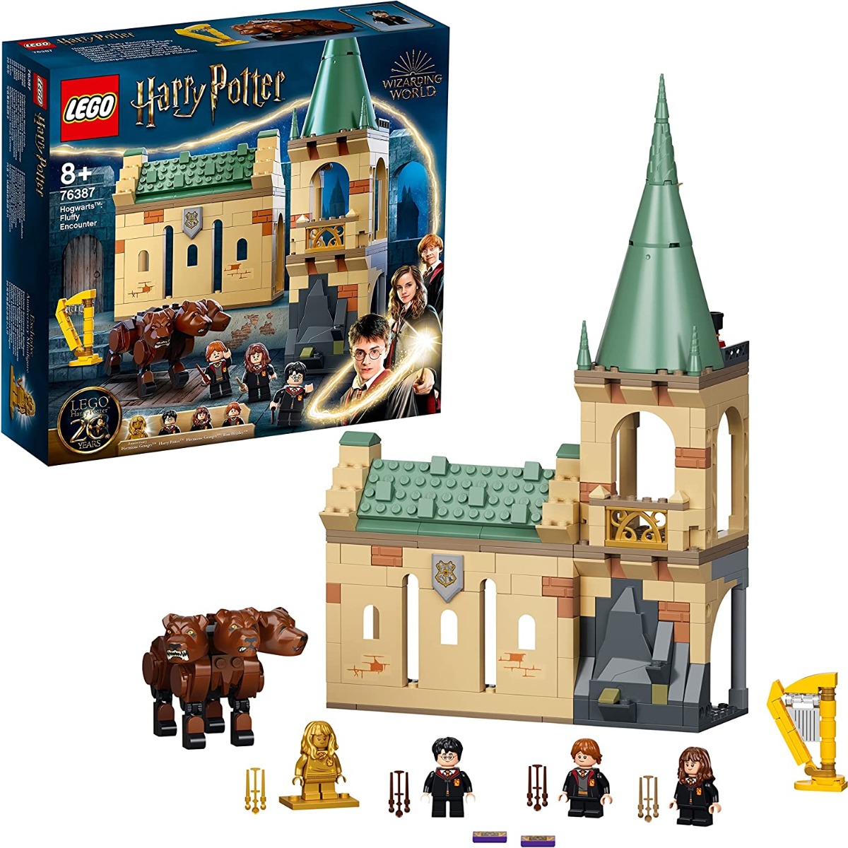 91a9ofbxnll._ac_sl1500_.jpg LEGO Harry Potter - Hogwarts Incontro con Fuffi - 76387 - immagine 1