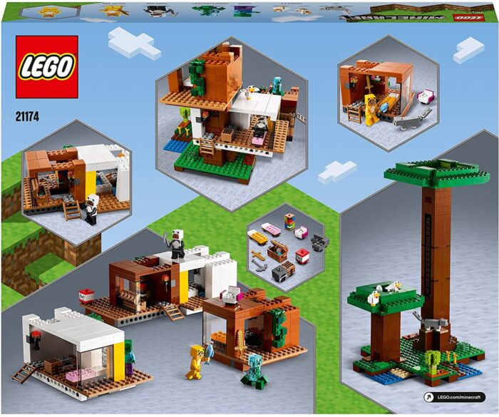 LEGO Minecraft - La casa sull'albero moderna - 21174 - immagine 5