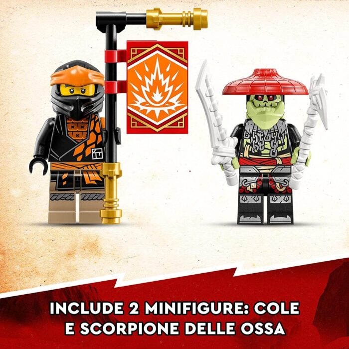 LEGO Ninjago - Drago di Terra di Cole - EVOLUTION - 71782 - immagine 4