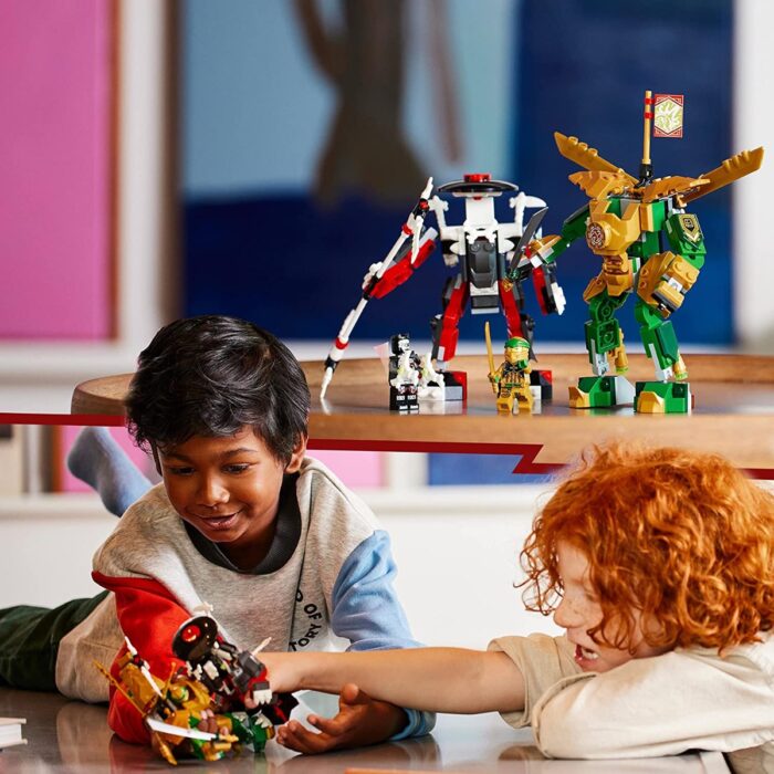 LEGO Ninjago - Mech da battaglia di Lloyd - EVOLUTION - 71781 - immagine 4