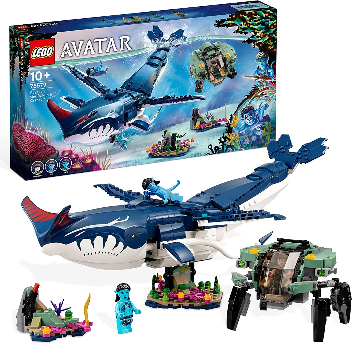 91e9x5ilkcl._ac_sl1500_.jpg LEGO Avatar - Tulkun Payakan e Crabsuit - 75579 - immagine 1