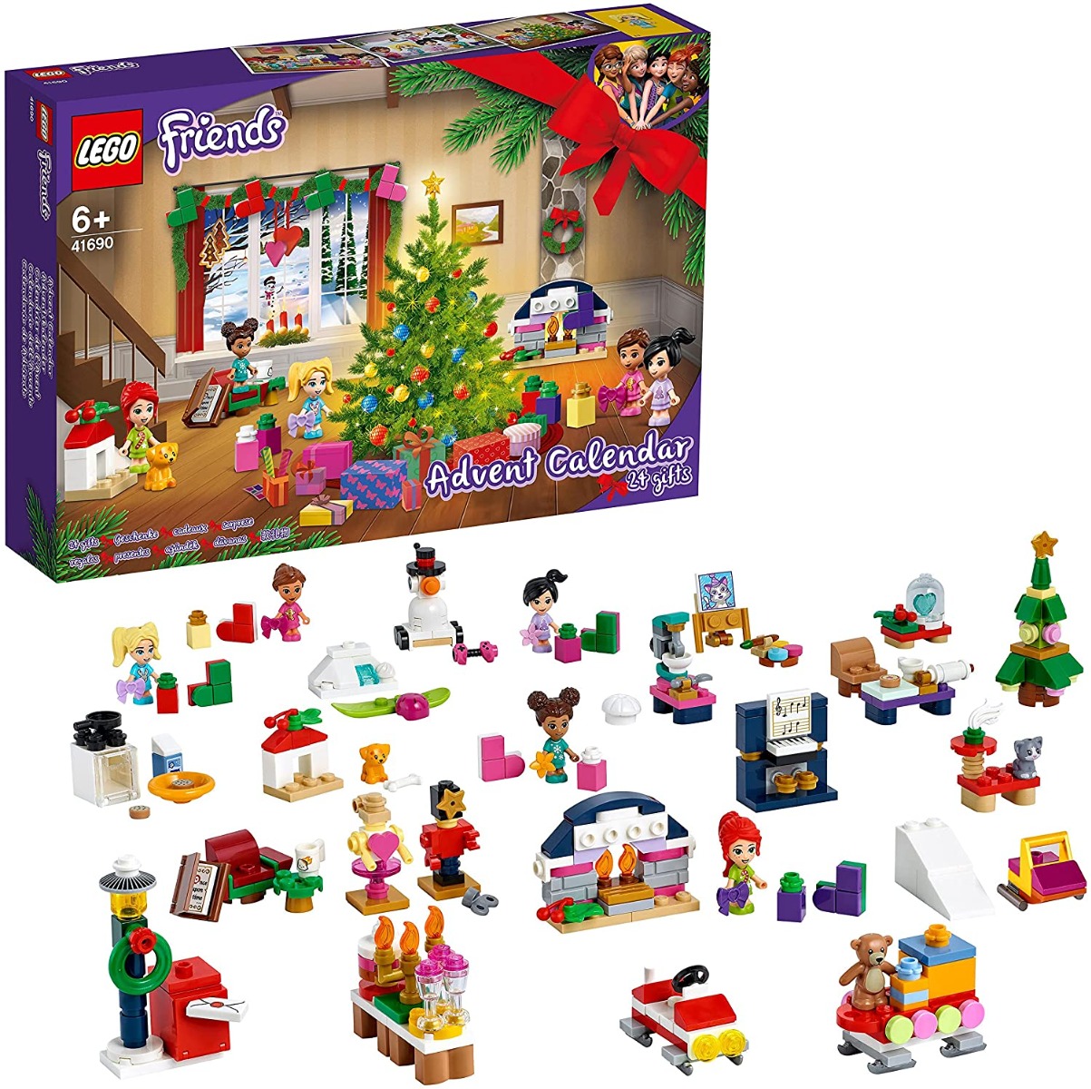 91emfjqpuwl._ac_sl1500_.jpg LEGO Friends - Calendario dell'Avvento - 41690 - immagine 1