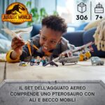 LEGO Jurassic World Dominion - Quetzalcoatlus agguato aereo - 76947 - immagine 5