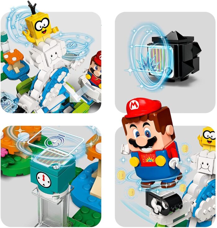LEGO Super Mario - Il mondo-cielo di Lakitu - Pack di espansione - 71389 - immagine 3