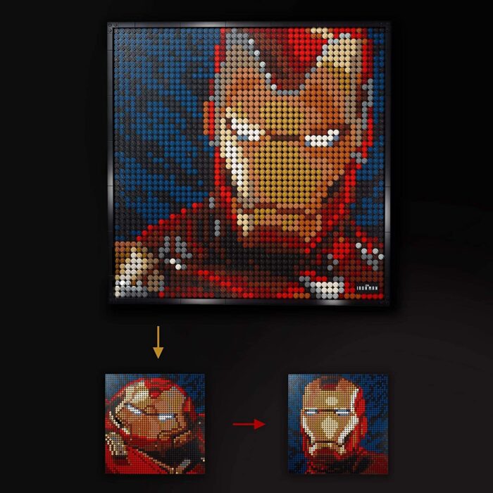 LEGO Art - Iron Man - Marvel Studios - 31199 - immagine 2