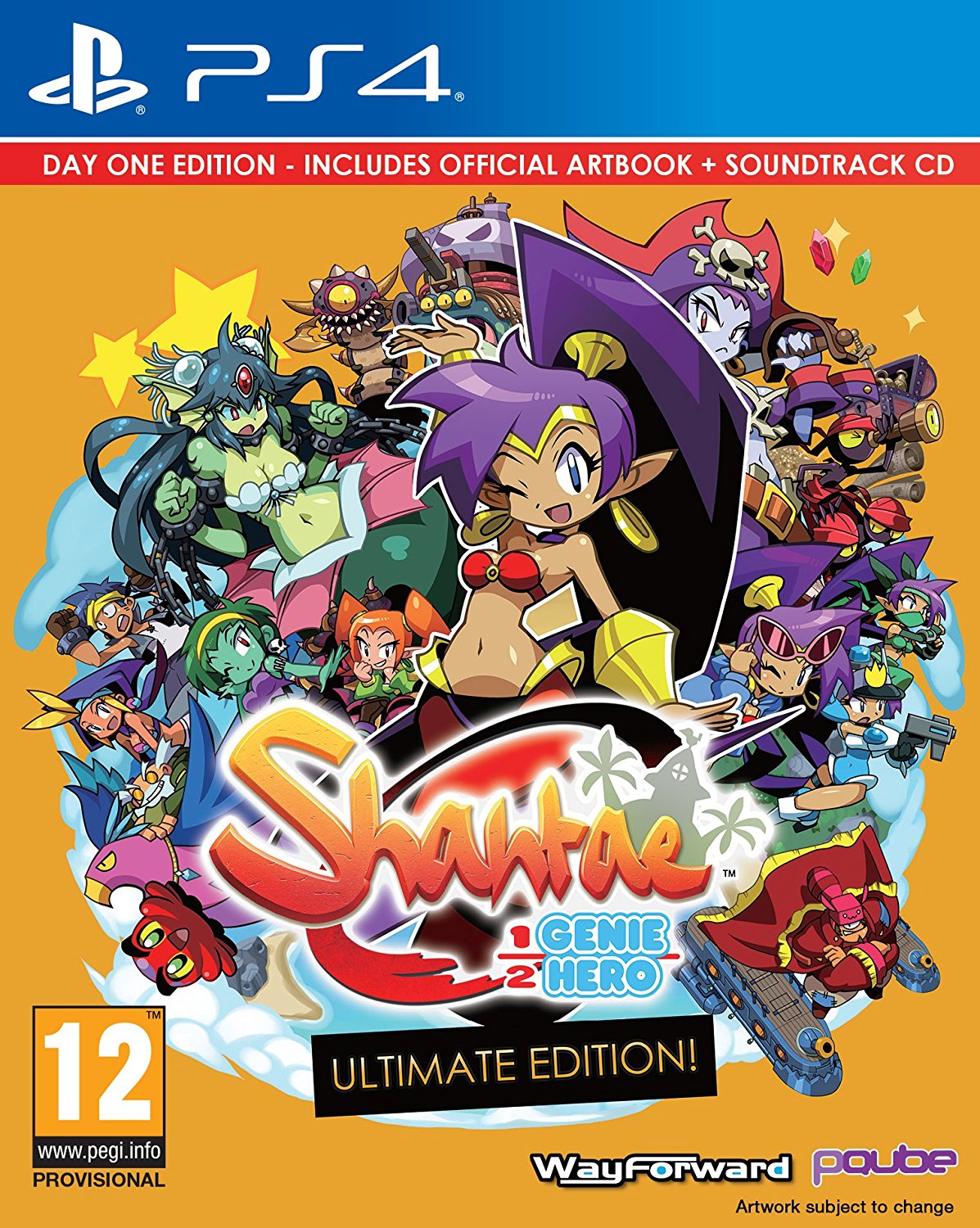 91hsladjq4l._sl1500__9.jpg Shantae: Half Genie Hero - Ultimate Edition (PS4) - immagine 1